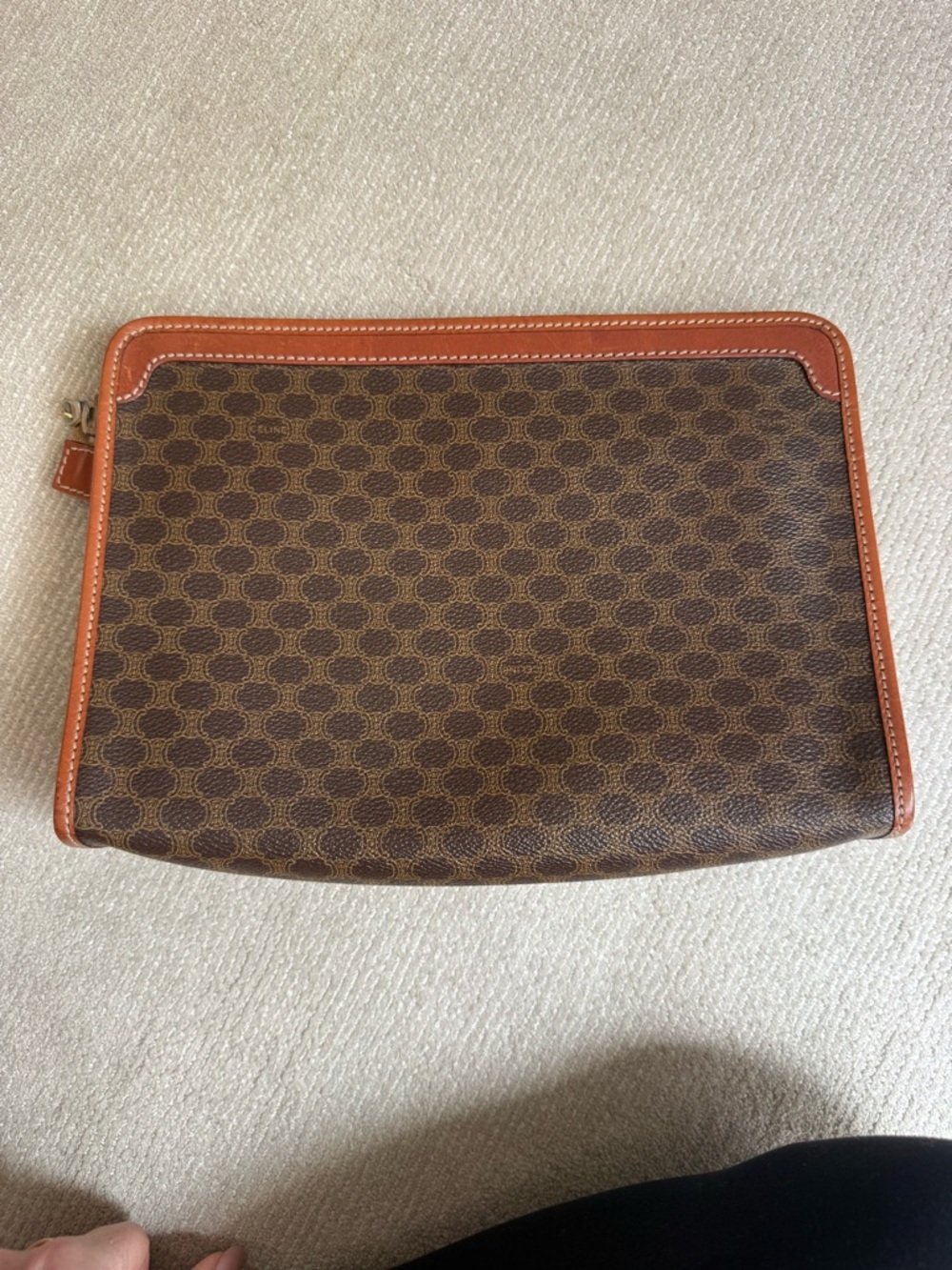 Vintage Celine Macadam Clutch - Picture 3 of 8